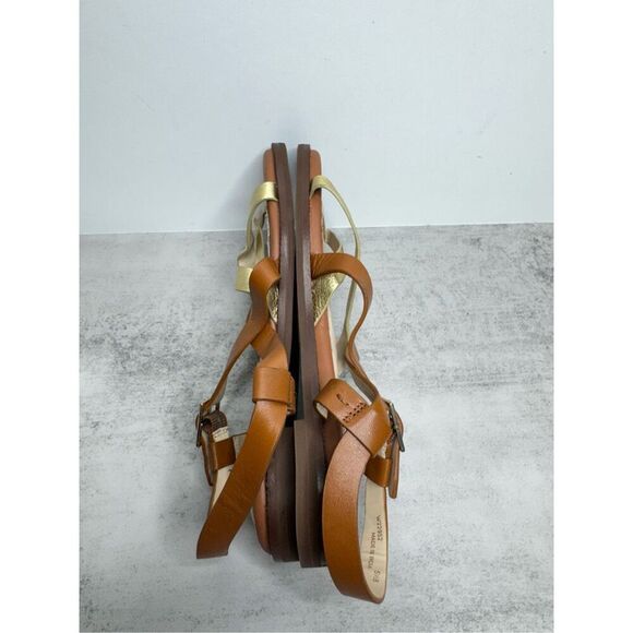 Cole Haan‎ Sandals Size 5.5B Strappy Crisscross Leather Cushioned - Picture 6 of 10